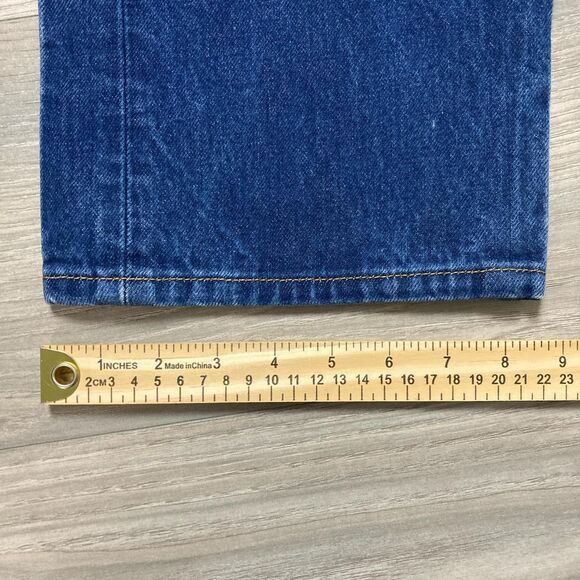 Vintage Y2K Levi's 501 Blue Jeans Size 36x32 - Picture 3 of 8